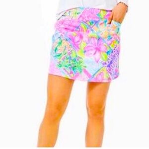 Lilly Pulitzer Monica Luxletic Performance Skort size 4 Active Golf Beach